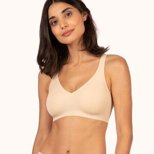 Lively Sleek Crossback Bralette Toasted Almond